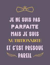 je suis nutritionniste