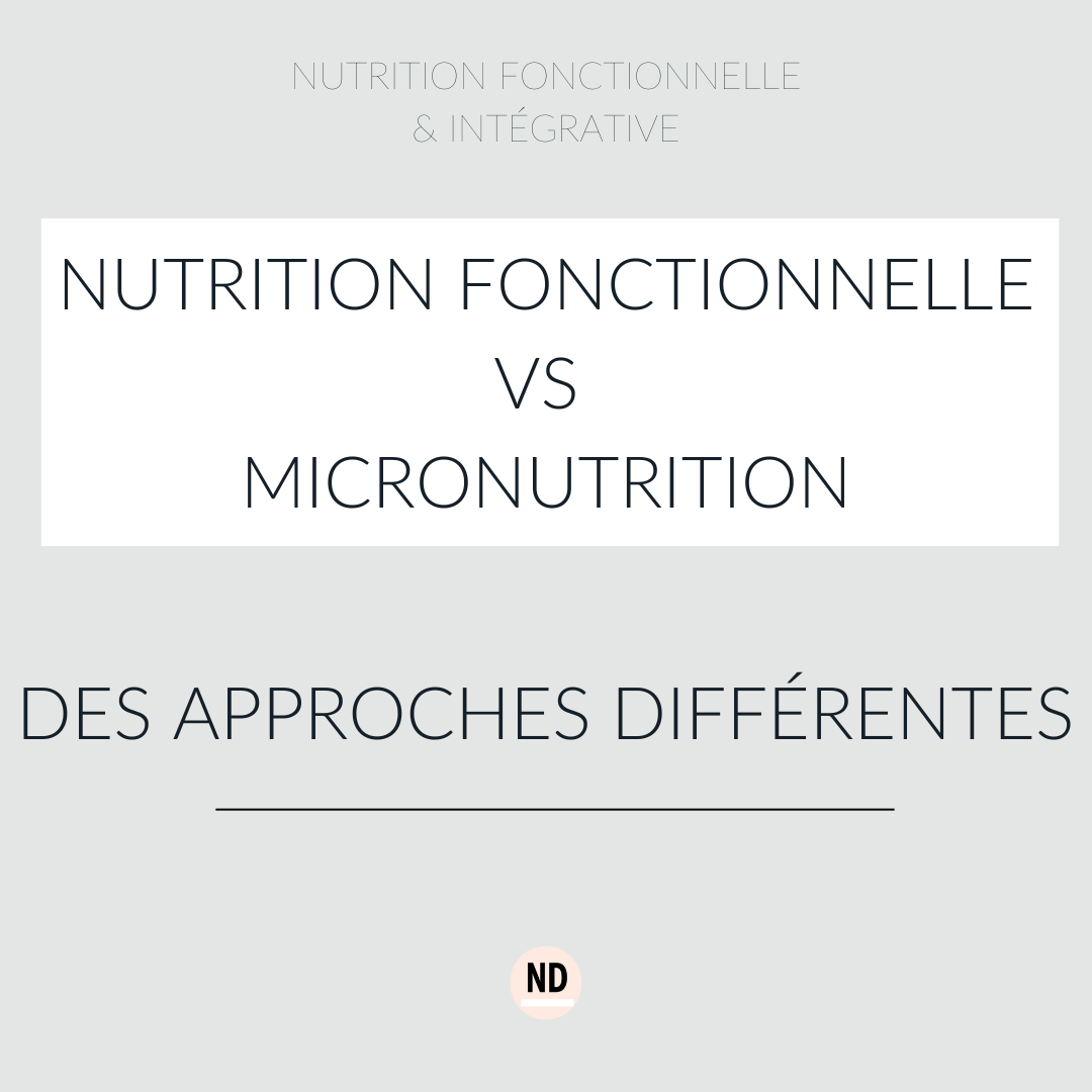 nutrition fonctionnelle